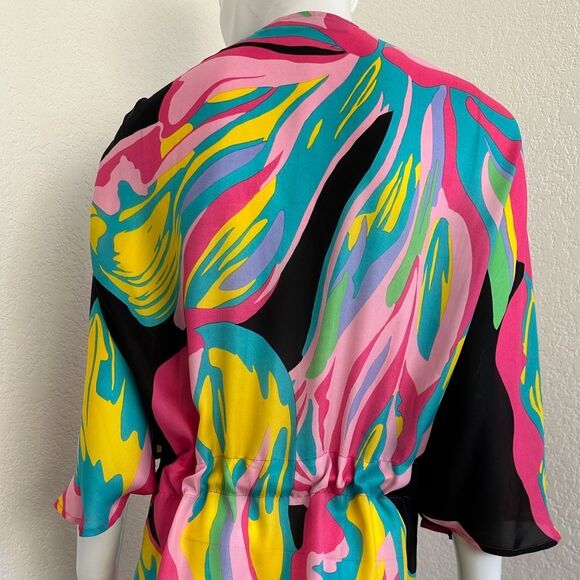 Mara Hoffman Gypsy Swim Cover Up Sheer Size S - Picture 6 of 10